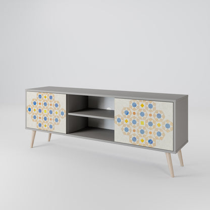 PATTERNED PRISM 2-Door TV Cabinet