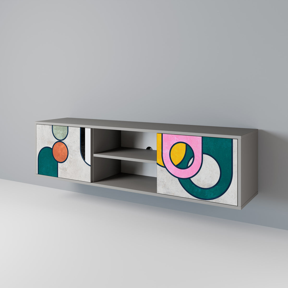 COOL STORY 2-Door TV Cabinet