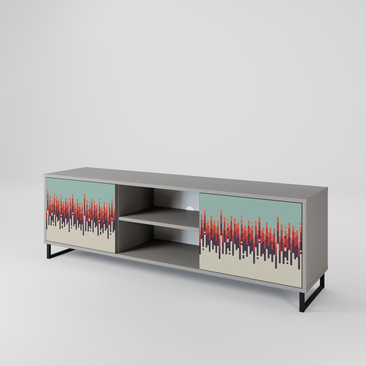 CHROMA CONTOURS 2-Door TV Cabinet