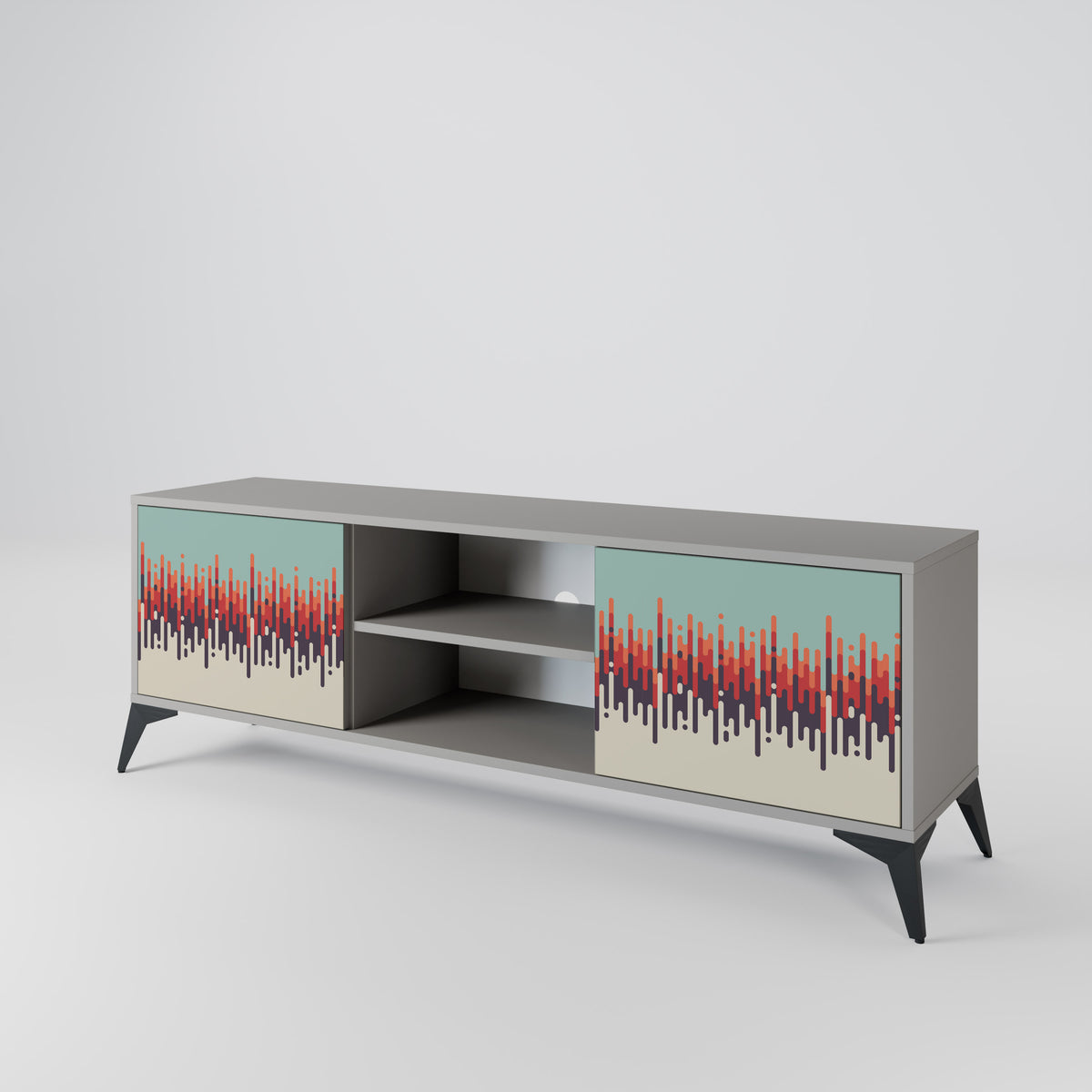 CHROMA CONTOURS 2-Door TV Cabinet