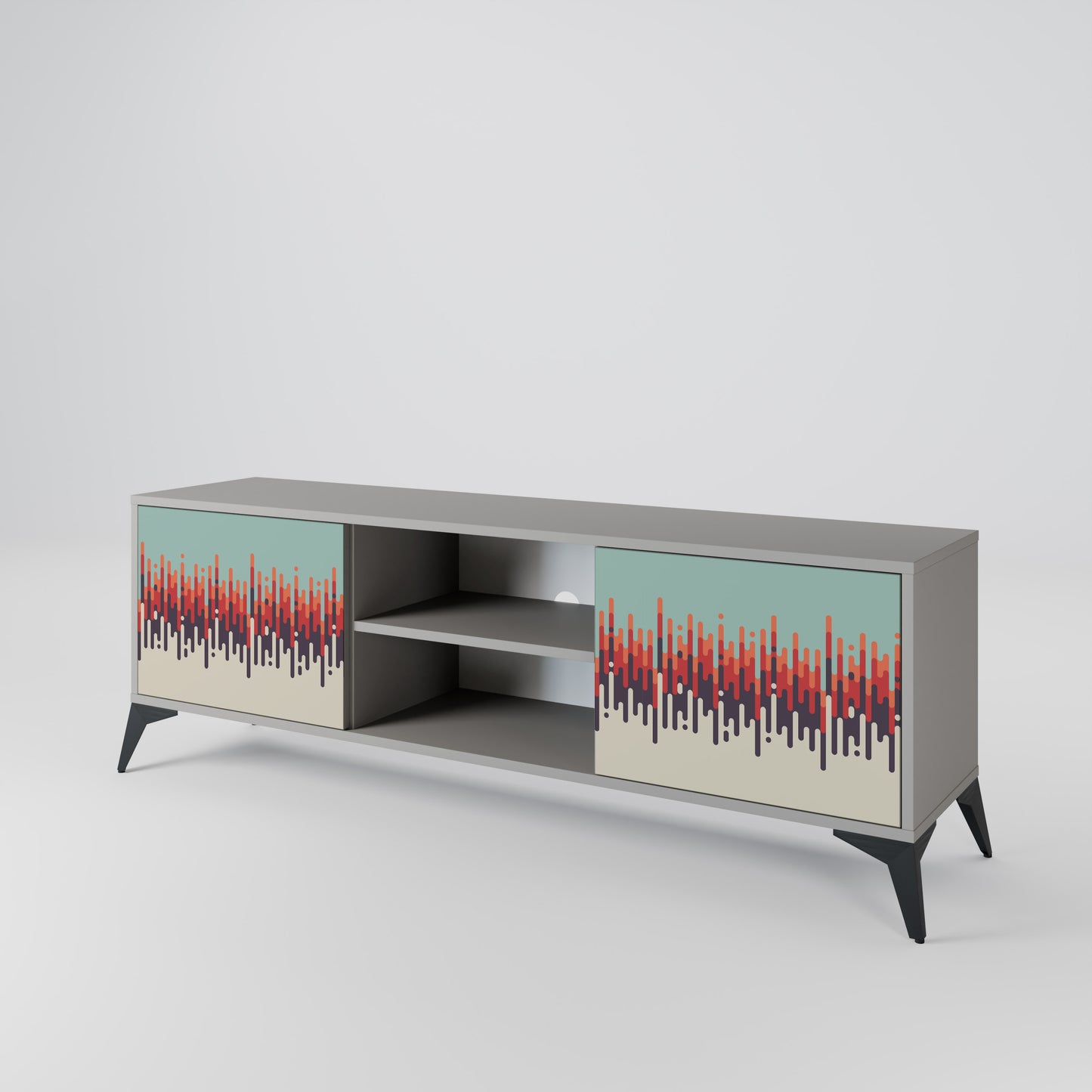 CHROMA CONTOURS 2-Door TV Cabinet
