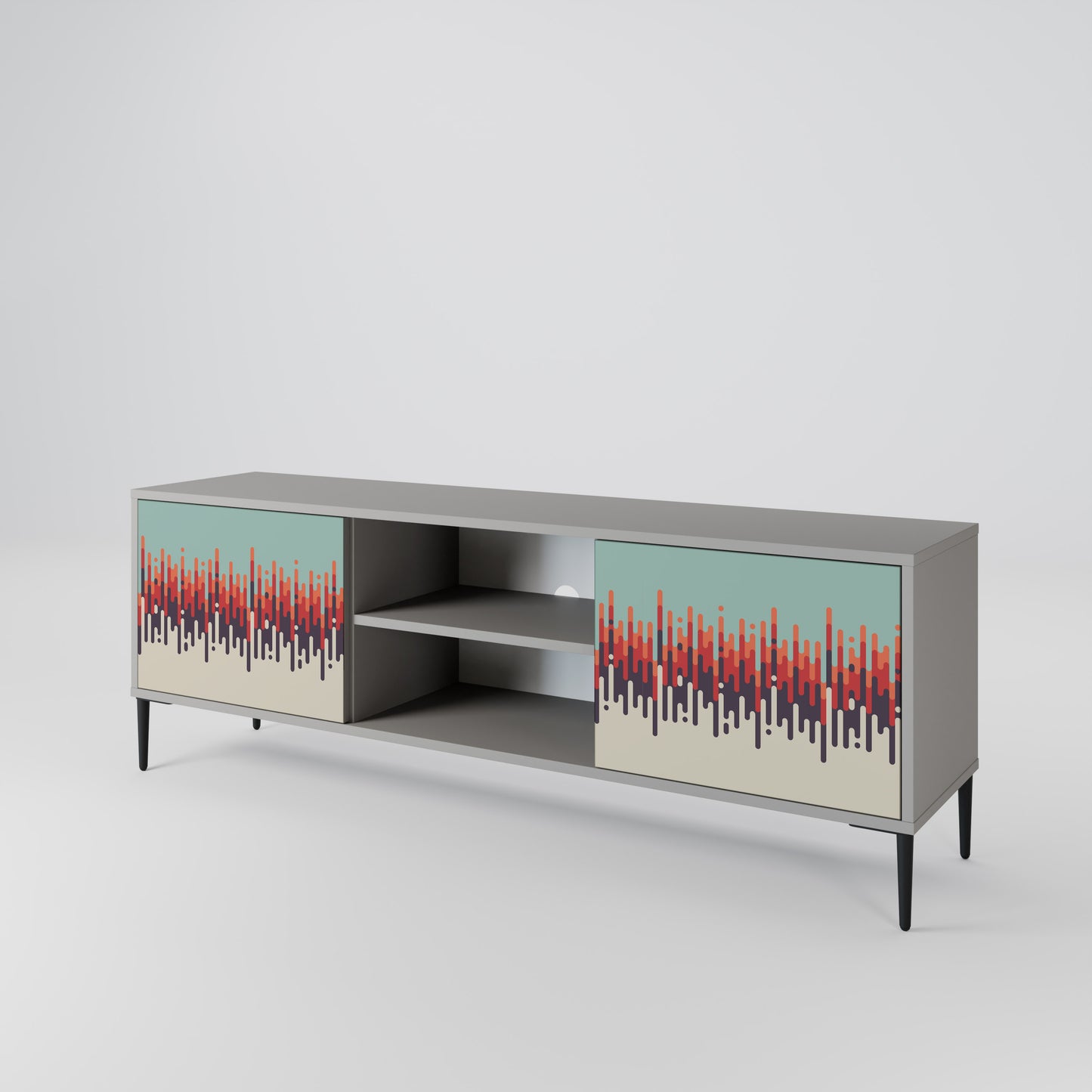CHROMA CONTOURS 2-Door TV Cabinet