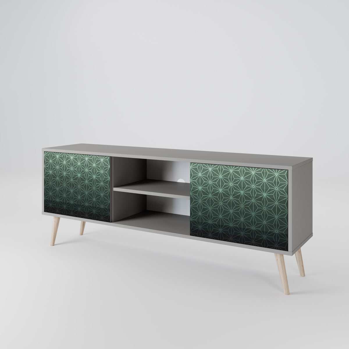 ORNAMENTAL GLIMMER 2-Door TV Cabinet