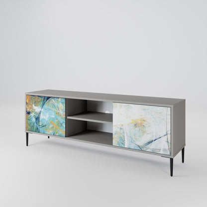 ABSTRACT THOUGHTS 2-Door TV Cabinet