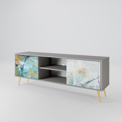 ABSTRACT THOUGHTS 2-Door TV Cabinet