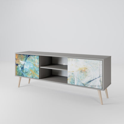 ABSTRACT THOUGHTS 2-Door TV Cabinet