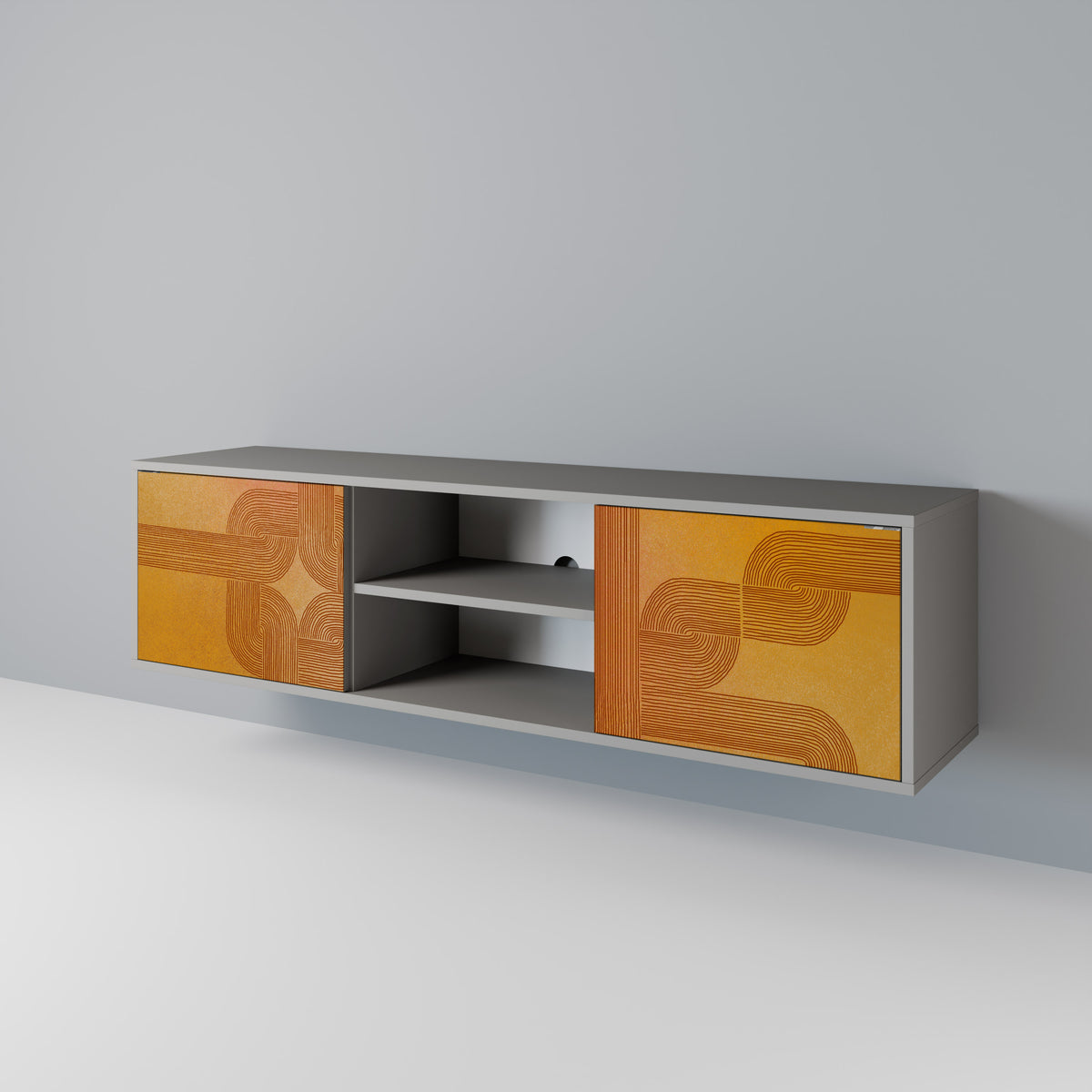 STRENGTHENING RELATION 2-Door TV Cabinet