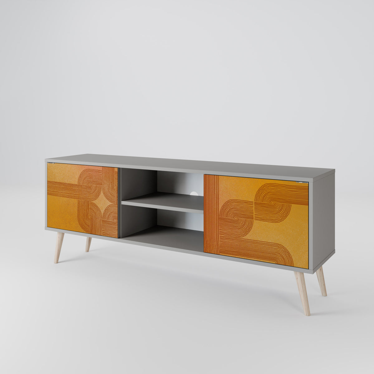 STRENGTHENING RELATION 2-Door TV Cabinet