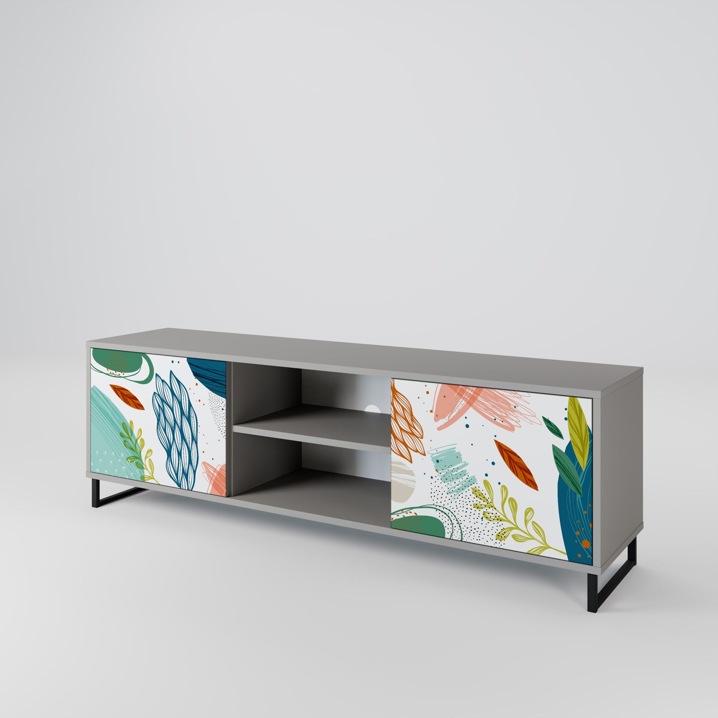 BOTANICAL HURRICANE 2-Door TV Cabinet