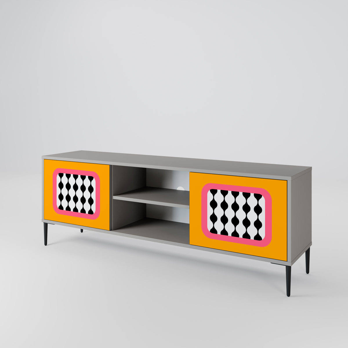 TEARS IN HEAVEN 2-Door TV Cabinet