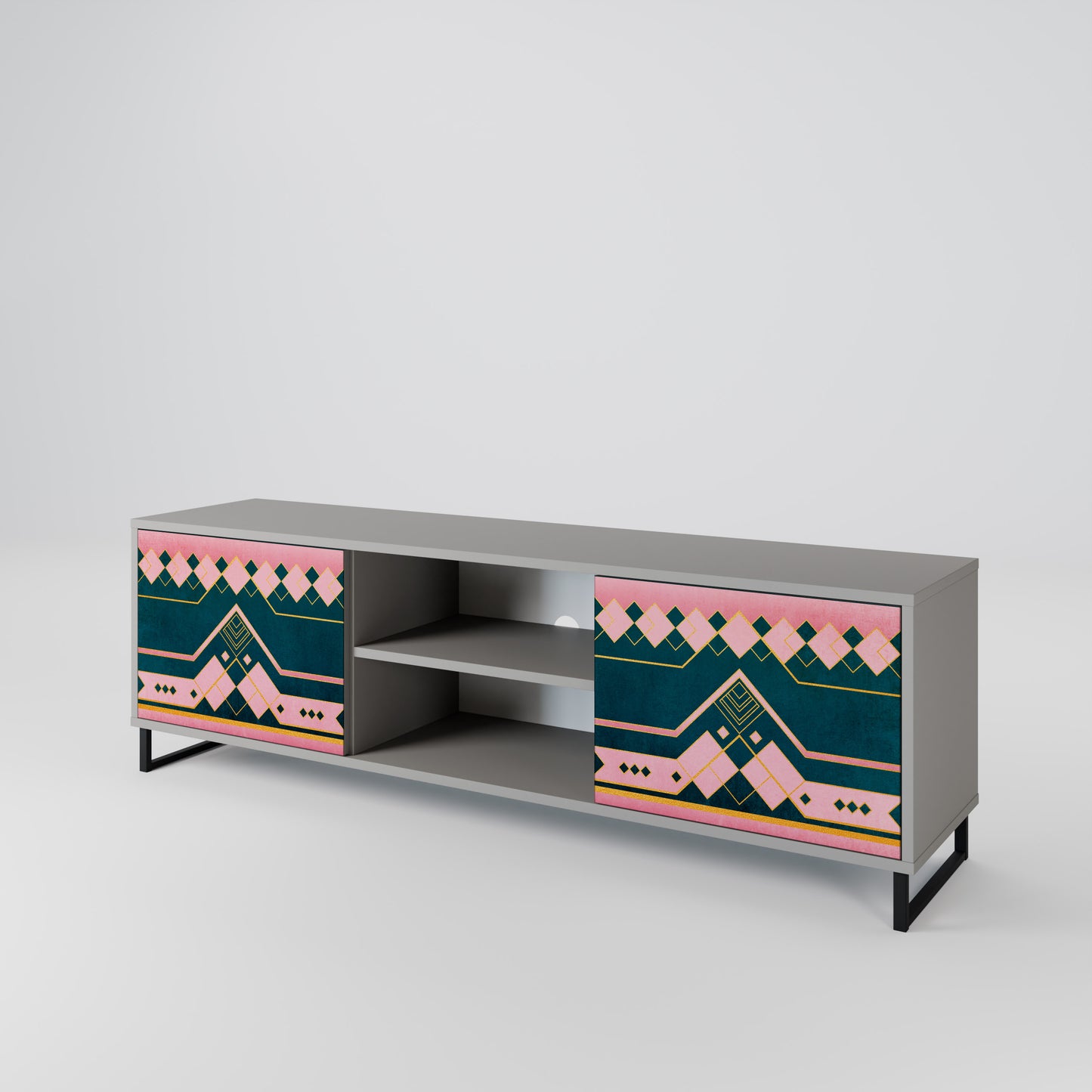 ROYAL COMPOSITION 2-Door TV Cabinet