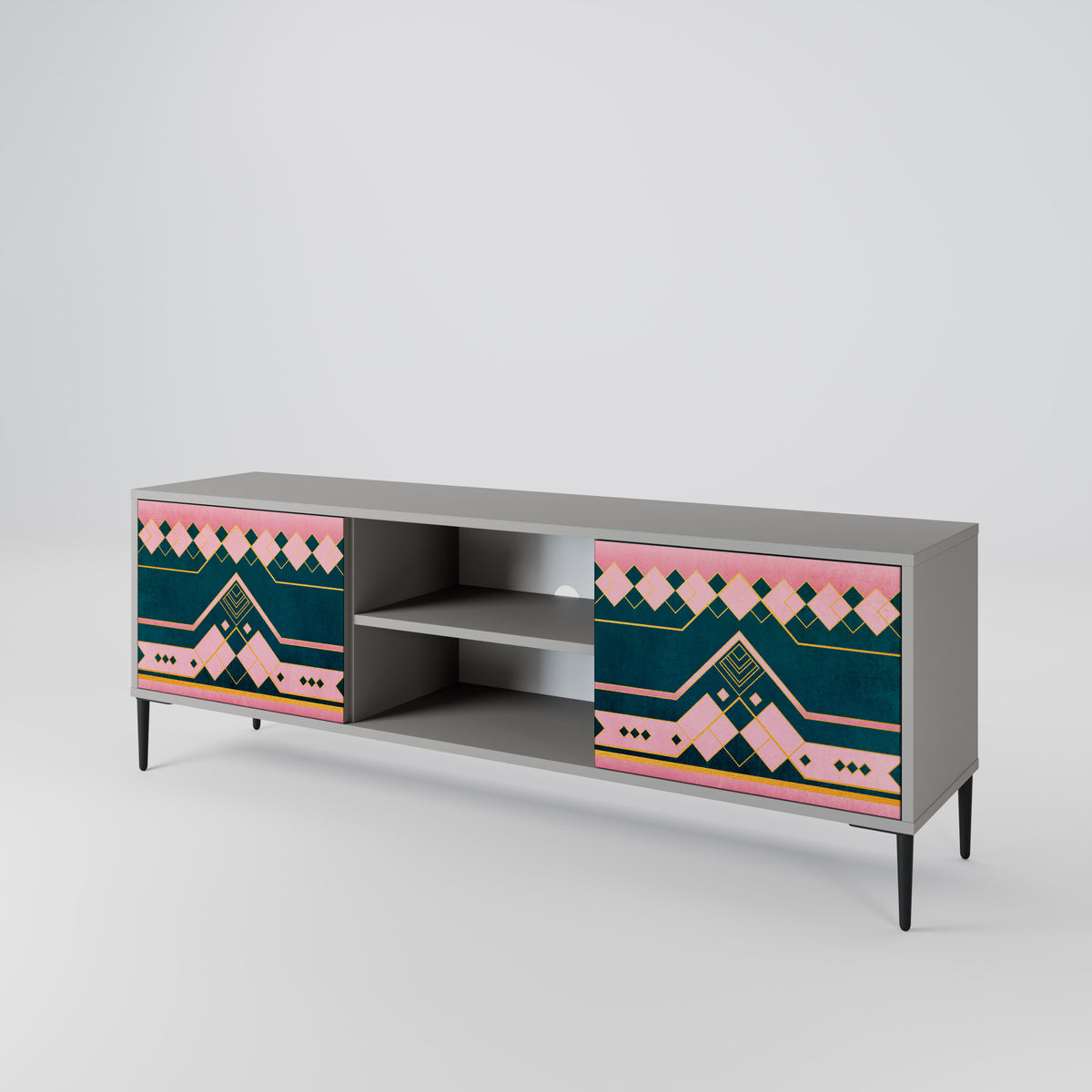 ROYAL COMPOSITION 2-Door TV Cabinet