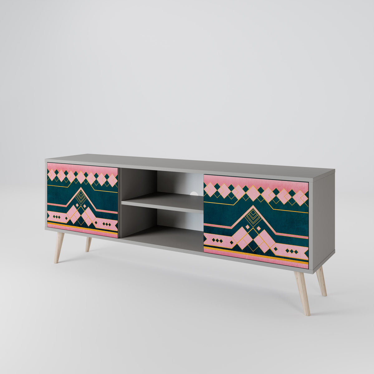 ROYAL COMPOSITION 2-Door TV Cabinet