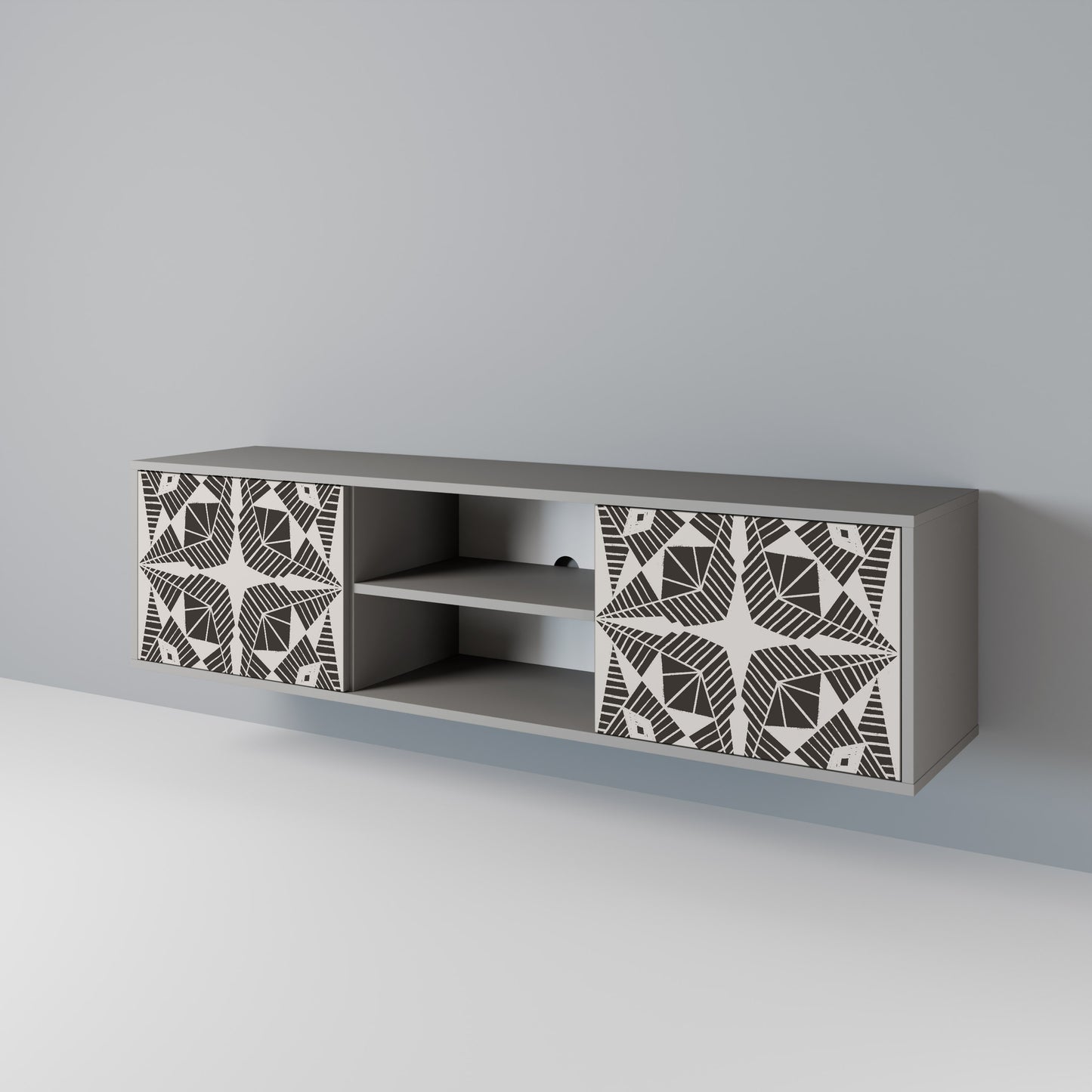 MONOCHROME NEXUS 2-Door TV Cabinet
