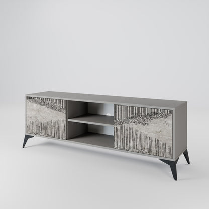 GRAIN LINES 2-Door TV Cabinet