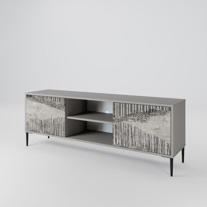 GRAIN LINES 2-Door TV Cabinet
