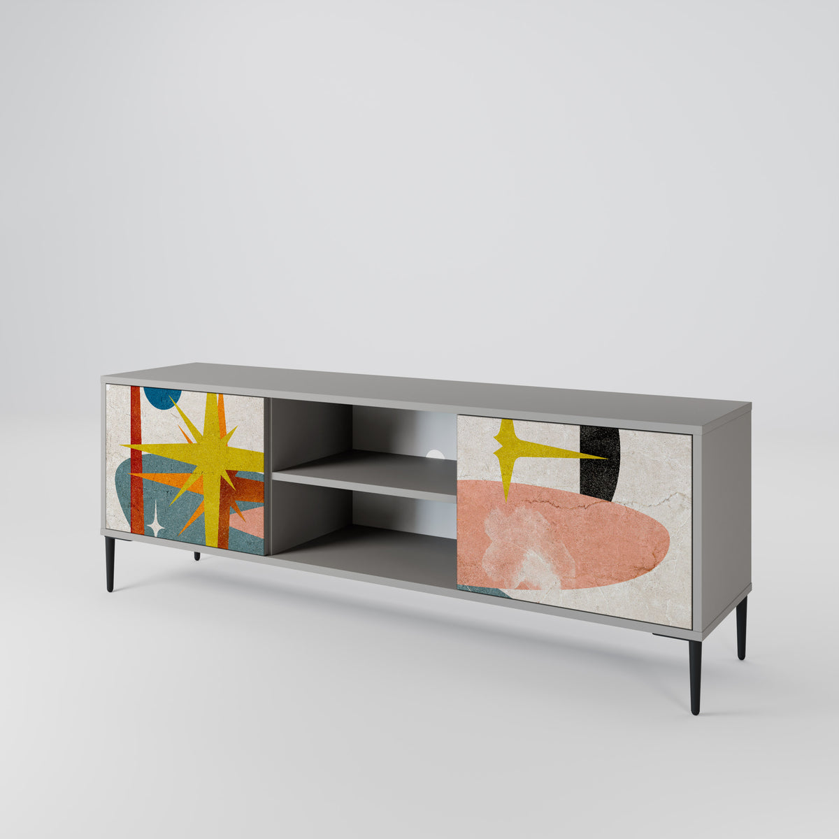 INTERSTELLAR VIBES 2-Door TV Cabinet