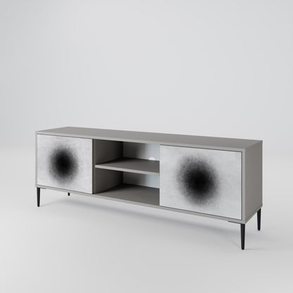 BLACK HOLE 2-Door TV Cabinet