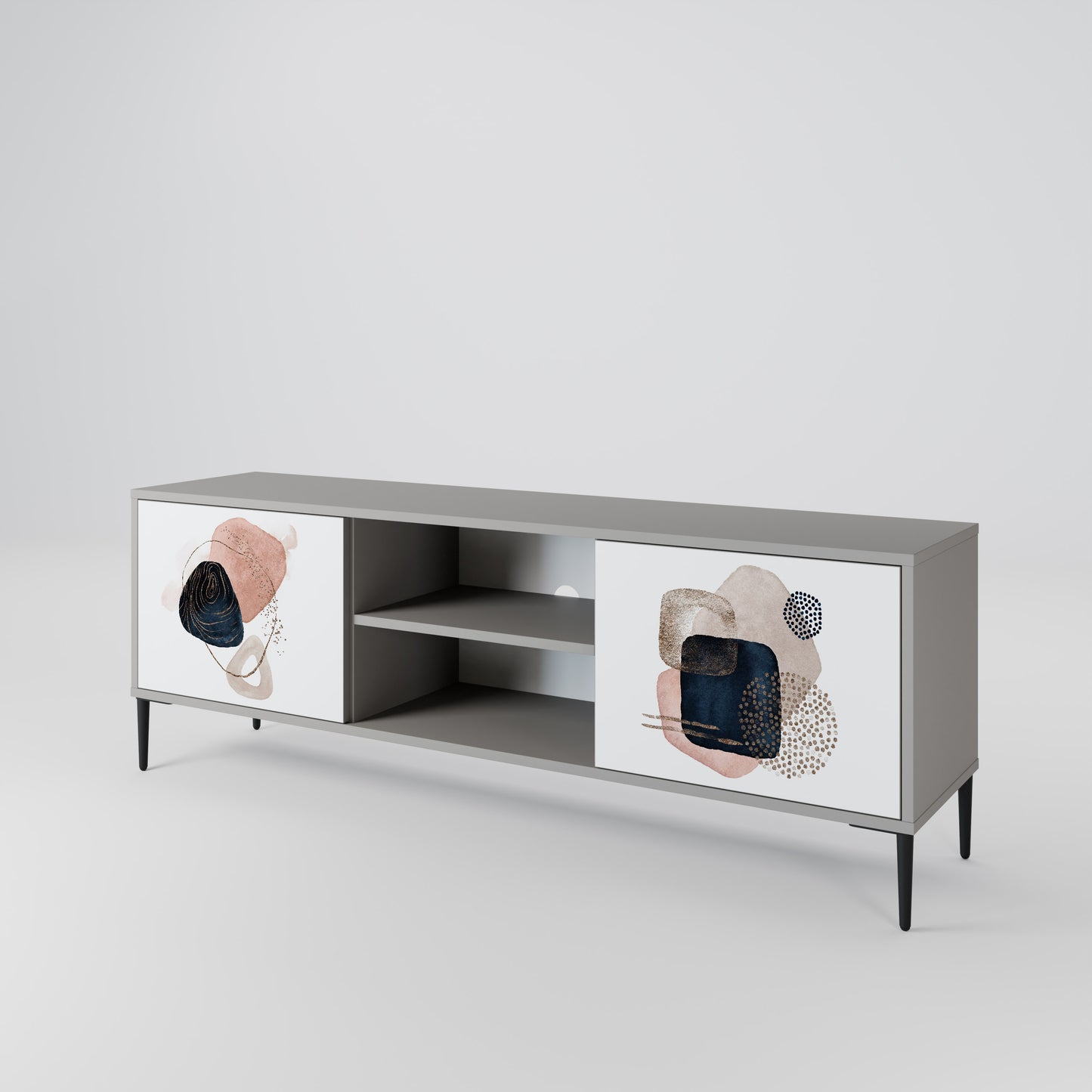 COLORFUL SHAPES 2-Door TV Cabinet