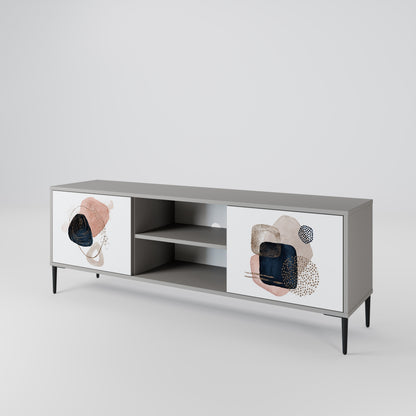 COLORFUL SHAPES 2-Door TV Cabinet