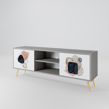 COLORFUL SHAPES 2-Door TV Cabinet