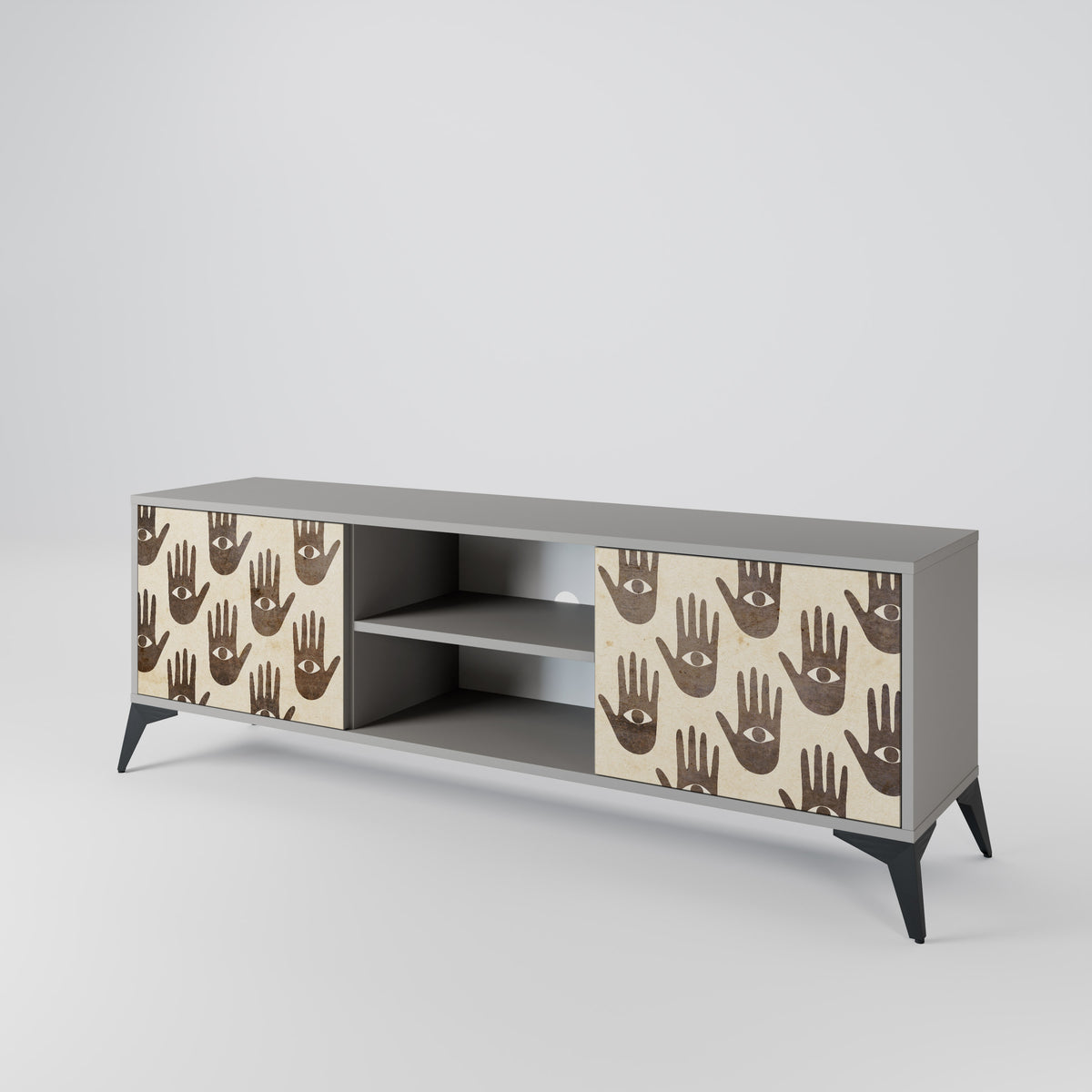 SEE MORE 2-Door TV Cabinet