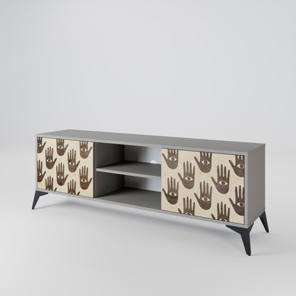 SEE MORE 2-Door TV Cabinet