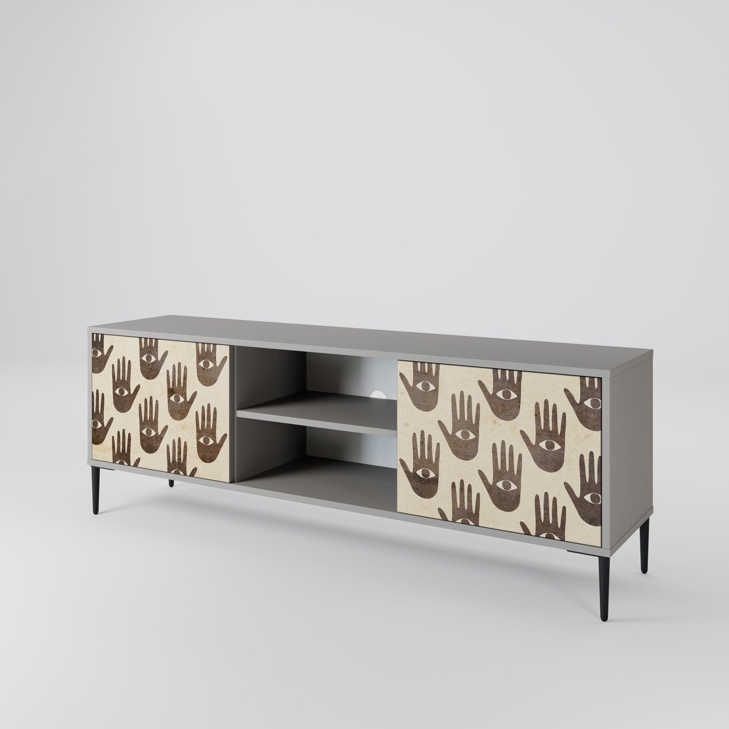 SEE MORE 2-Door TV Cabinet