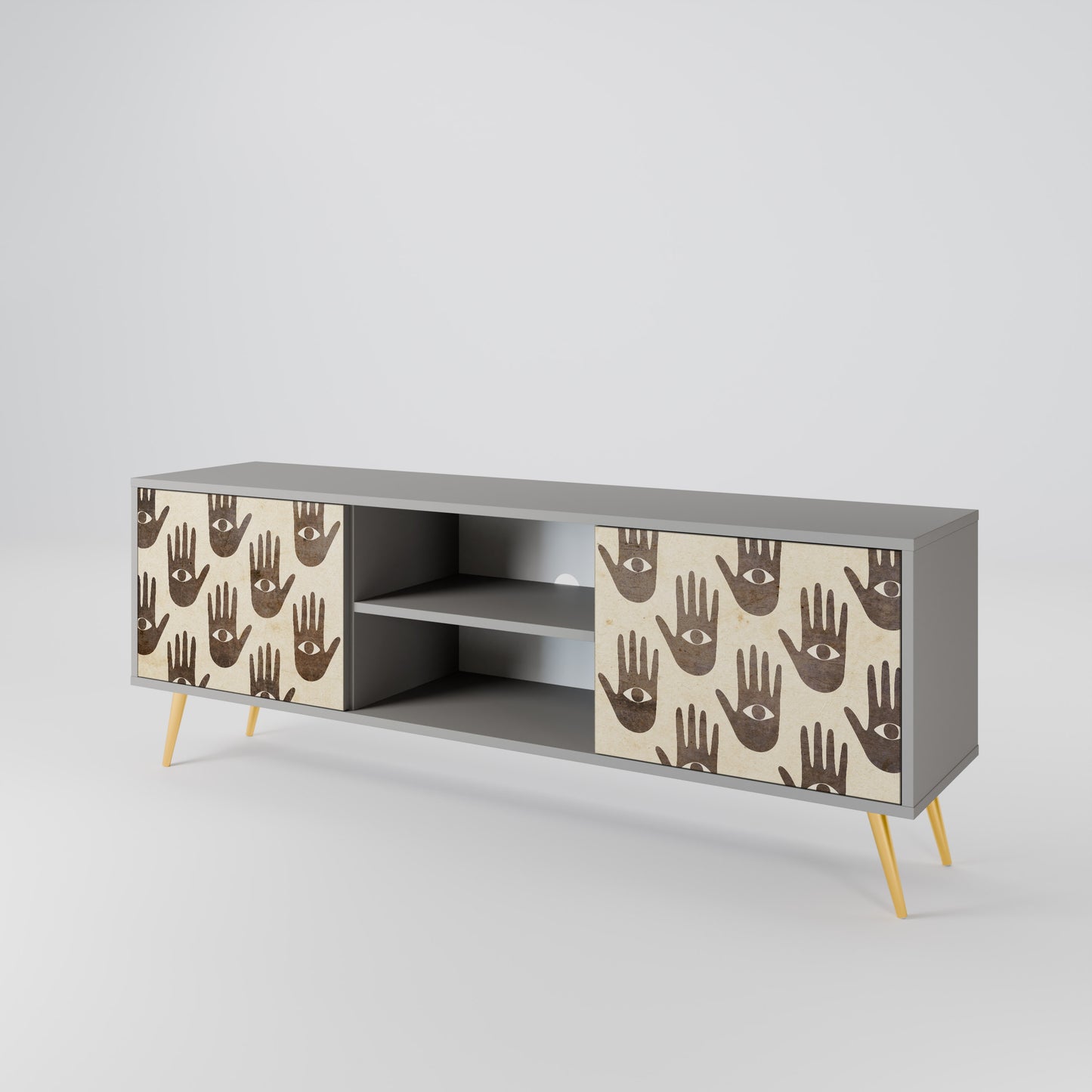 SEE MORE 2-Door TV Cabinet