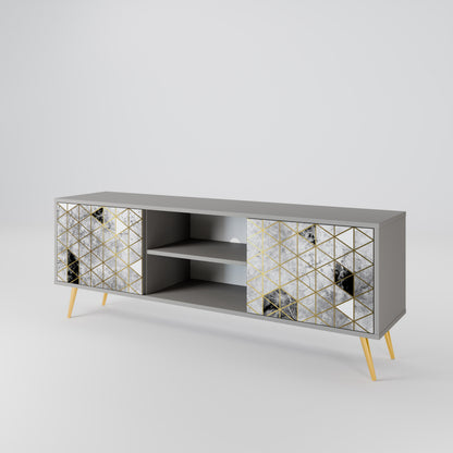 ASHEN ARIA 2-Door TV Cabinet