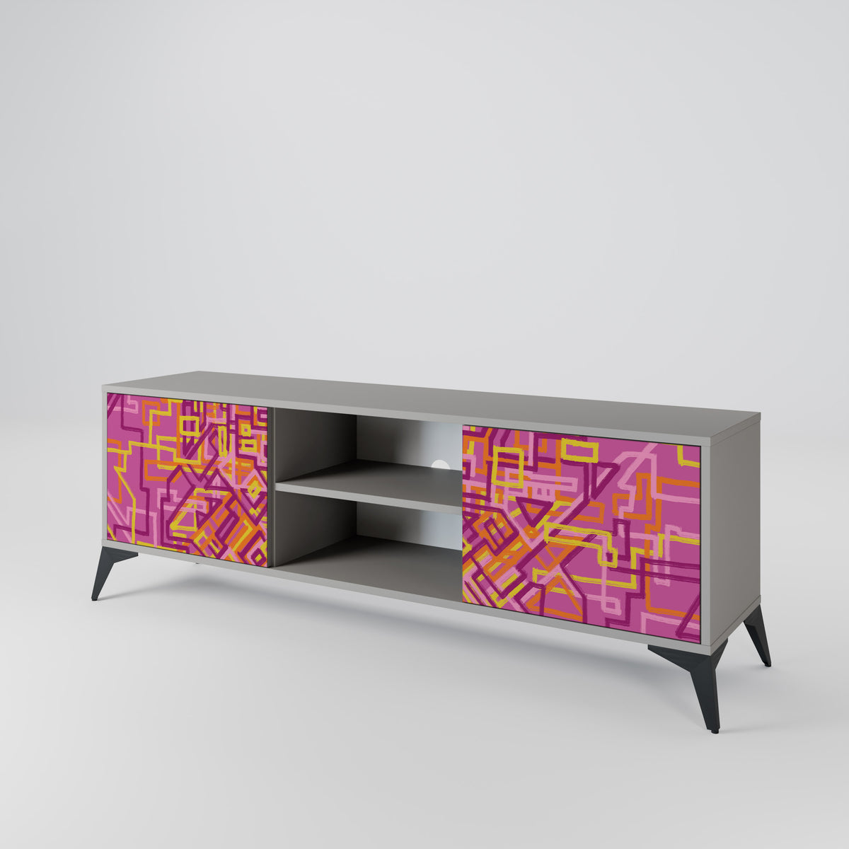 LOVELY MEMORIES 2-Door TV Cabinet