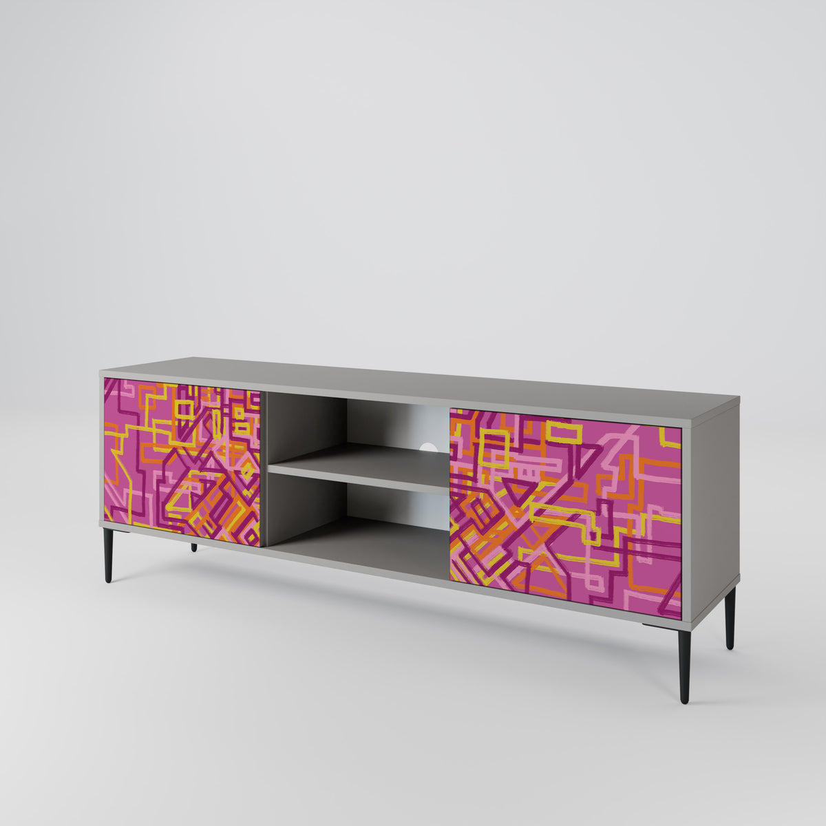 LOVELY MEMORIES 2-Door TV Cabinet