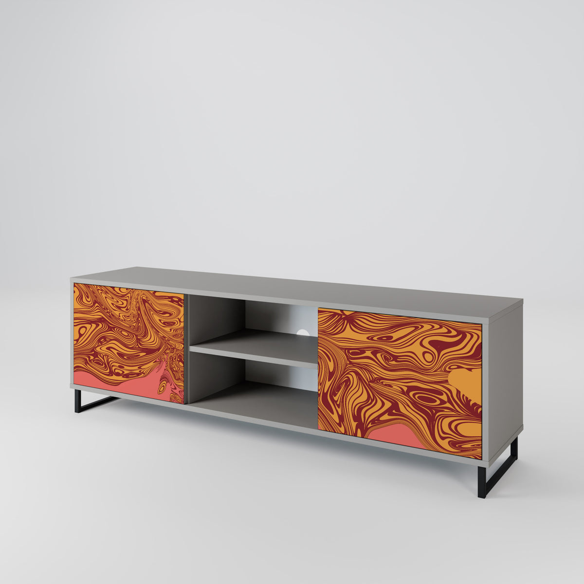 FLOATING THOUGHTS 2-Door TV Cabinet