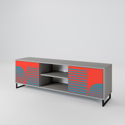 RISING GEOMETRY STARS 2-Door TV Cabinet