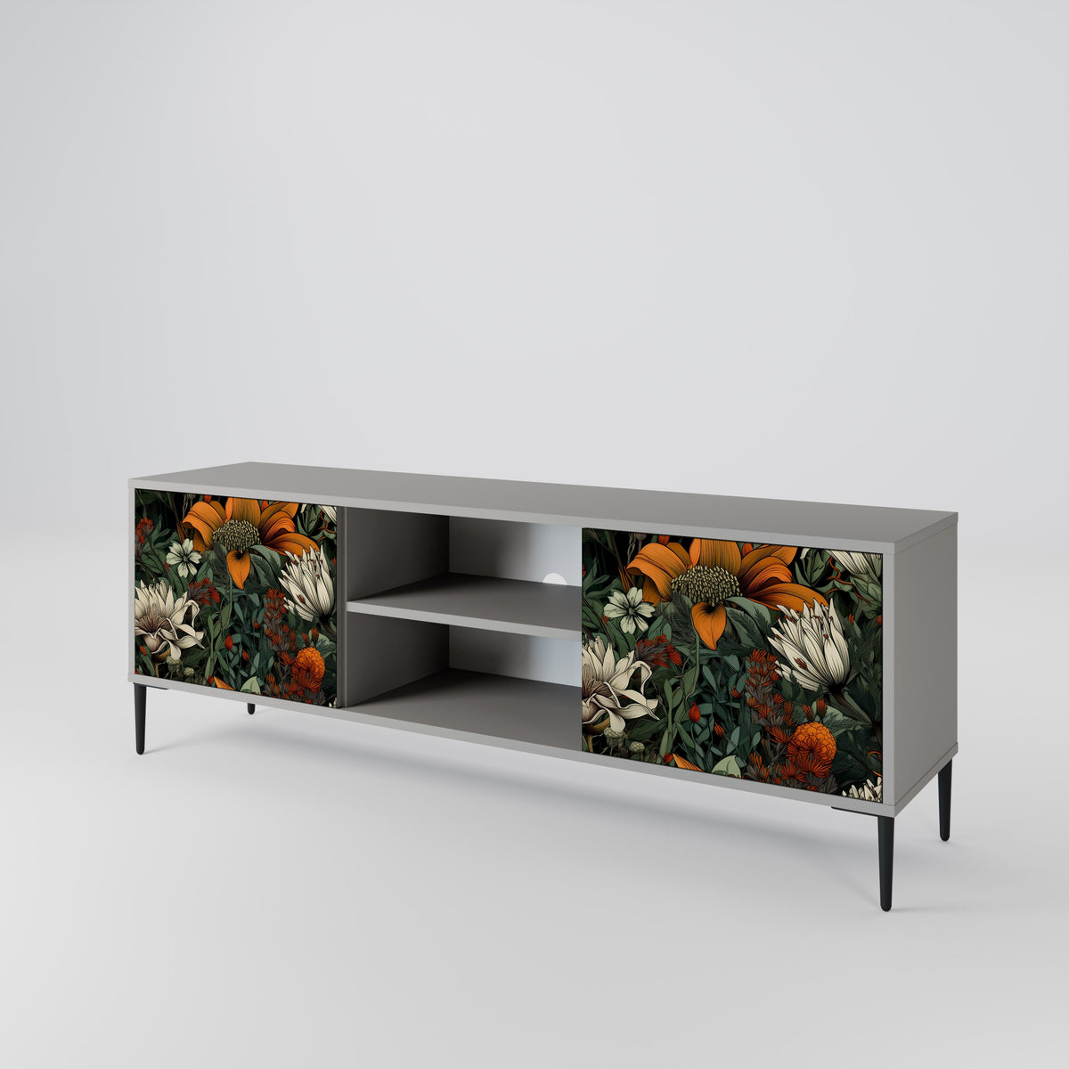 MIDNIGHT SPROUT 2-Door TV Cabinet