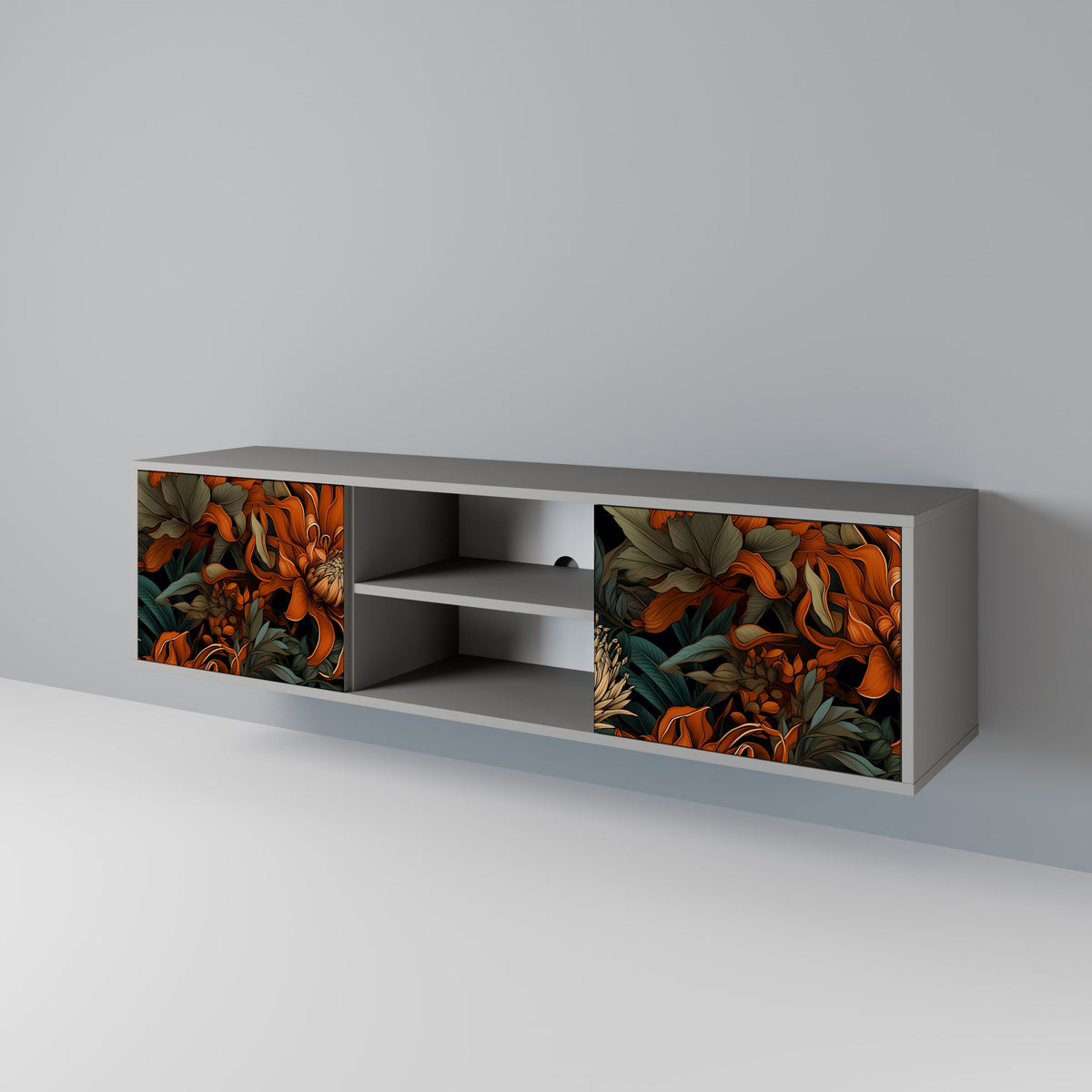 DAWN BLOOM 2-Door TV Cabinet