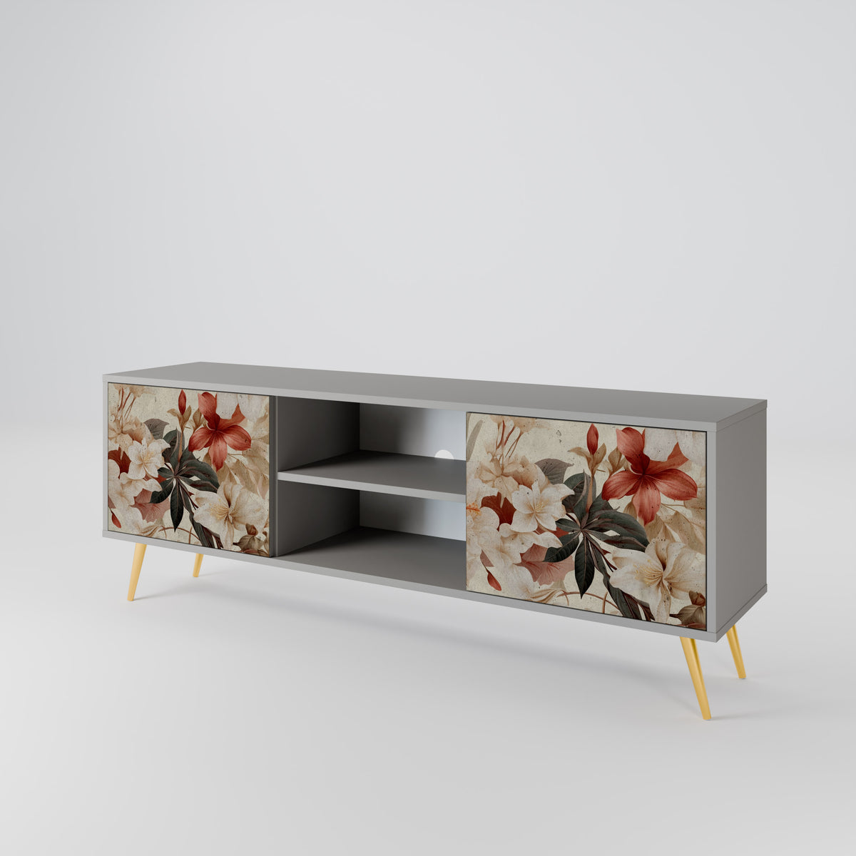 PETAL HARMONY 2-Door TV Cabinet