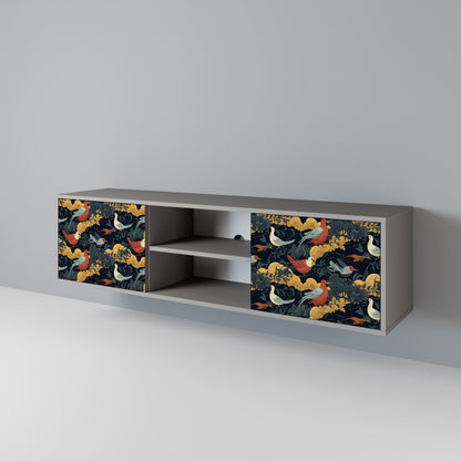 FOWLY DAZE 2-Door TV Cabinet