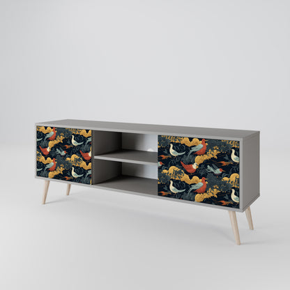 FOWLY DAZE 2-Door TV Cabinet