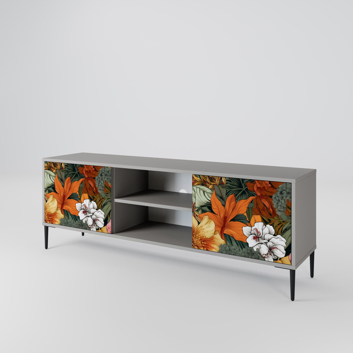 RADIANT FLORA 2-Door TV Cabinet