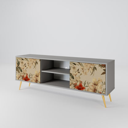 BLOOMING HARMONY 2-Door TV Cabinet