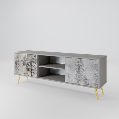 FADE IN THE TREES 2-Door TV Cabinet