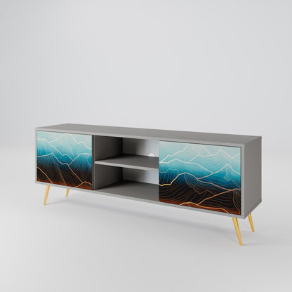 LUNAR SECRETS 2-Door TV Cabinet