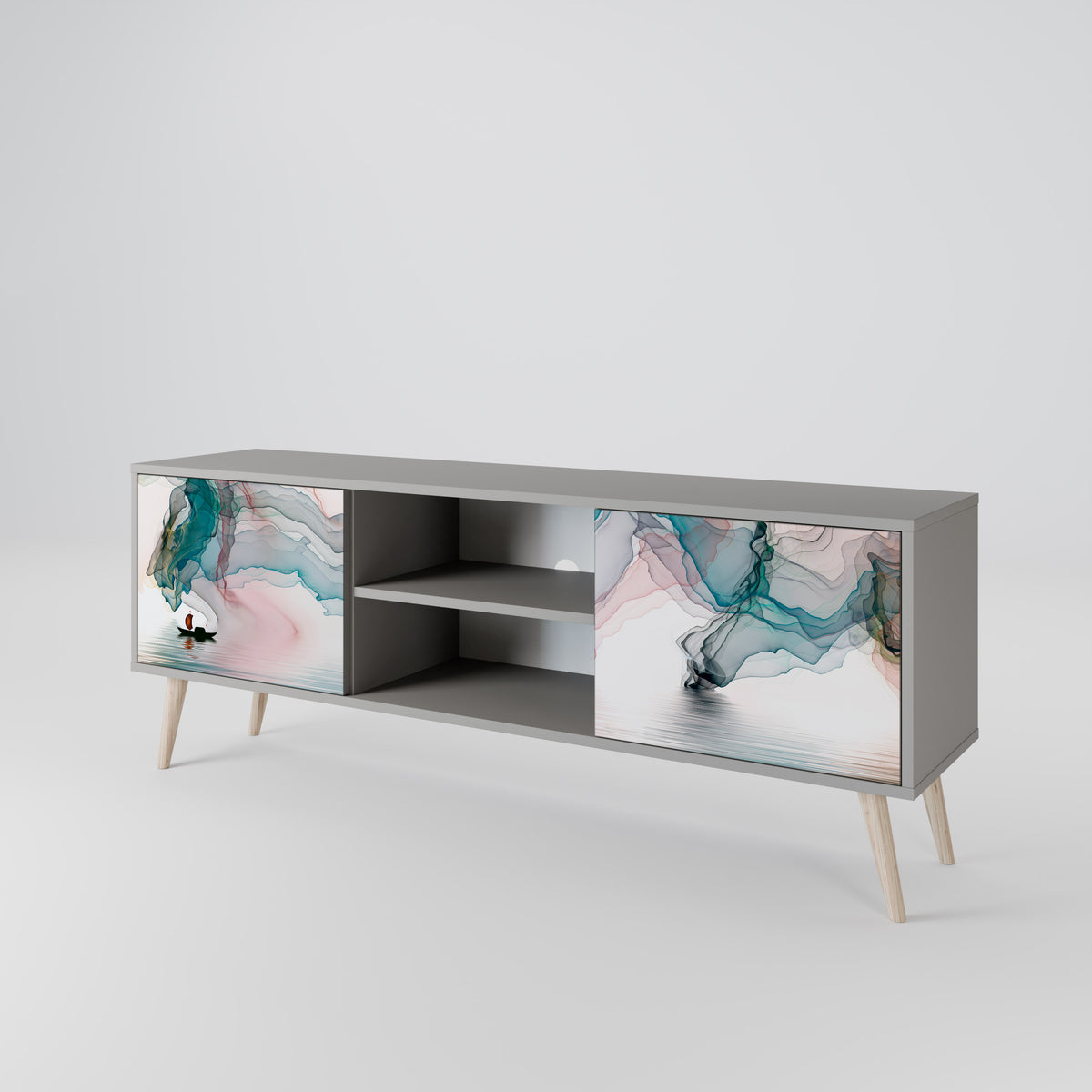 VELVET CROSSING 2-Door TV Cabinet