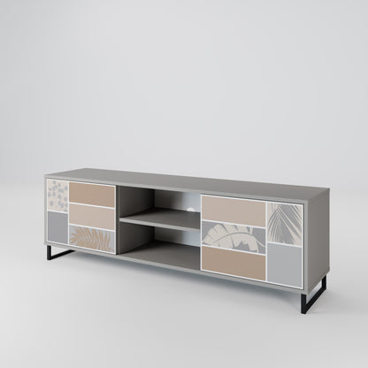TROPICAL SHAPES 2-Door TV Cabinet