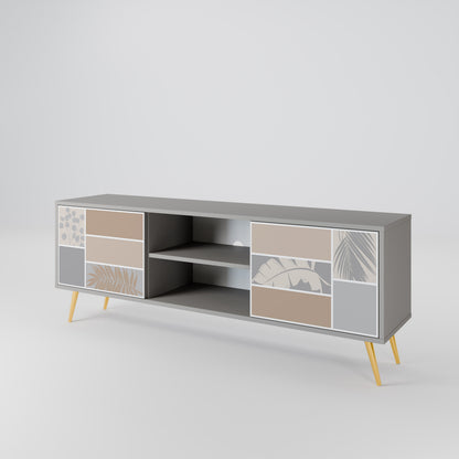 TROPICAL SHAPES 2-Door TV Cabinet