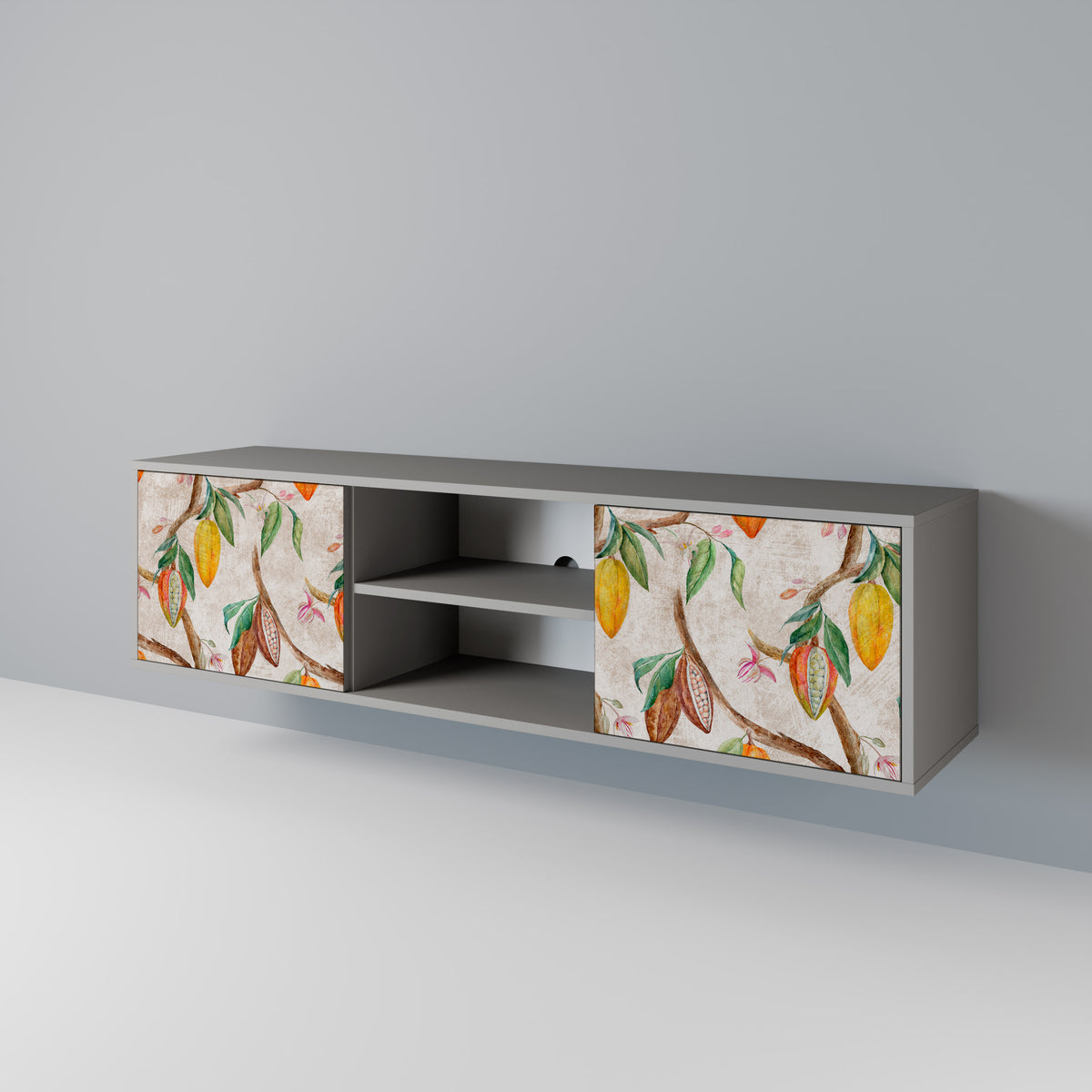COCOA FRUITS 2-Door TV Cabinet