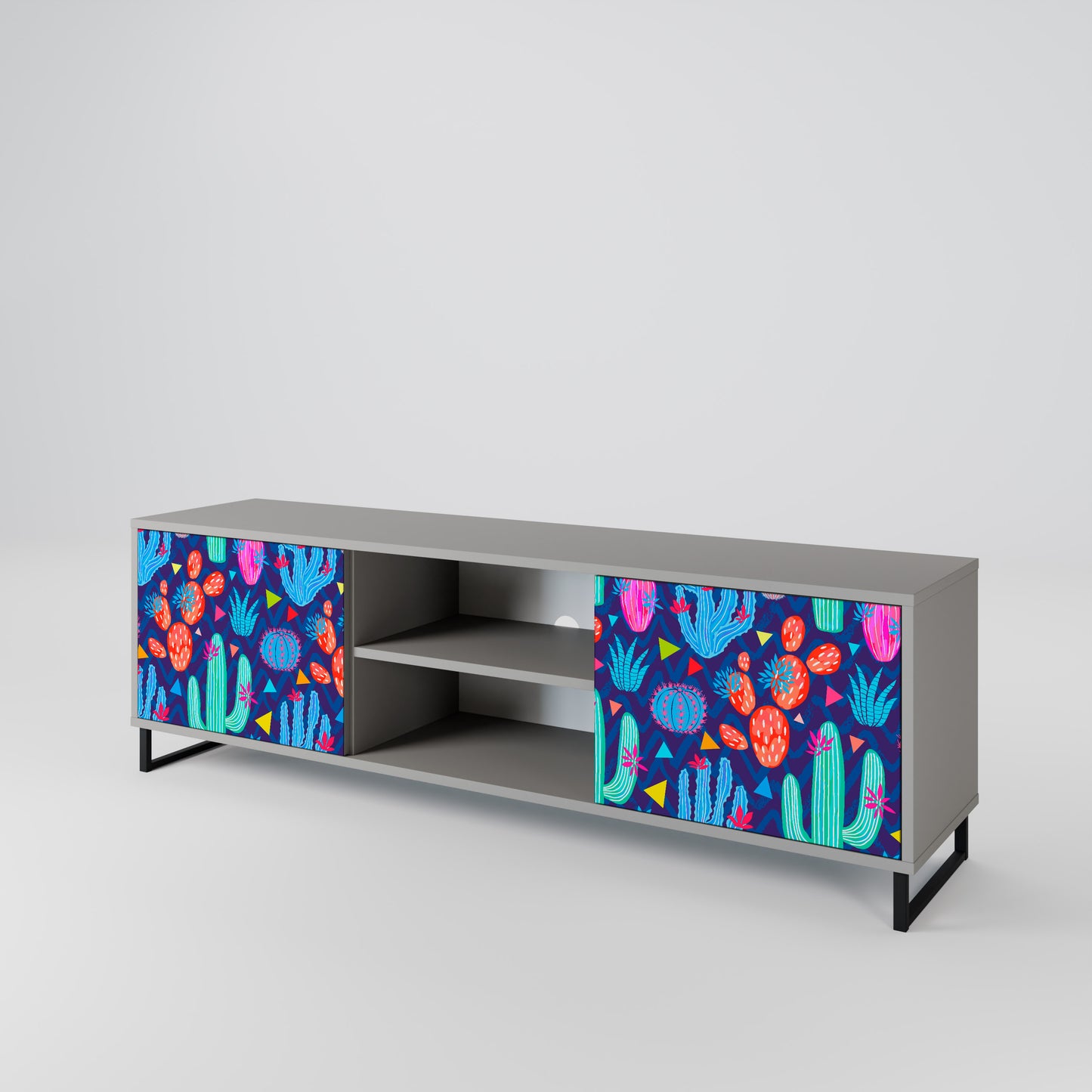 CACTUS VIBES 2-Door TV Cabinet