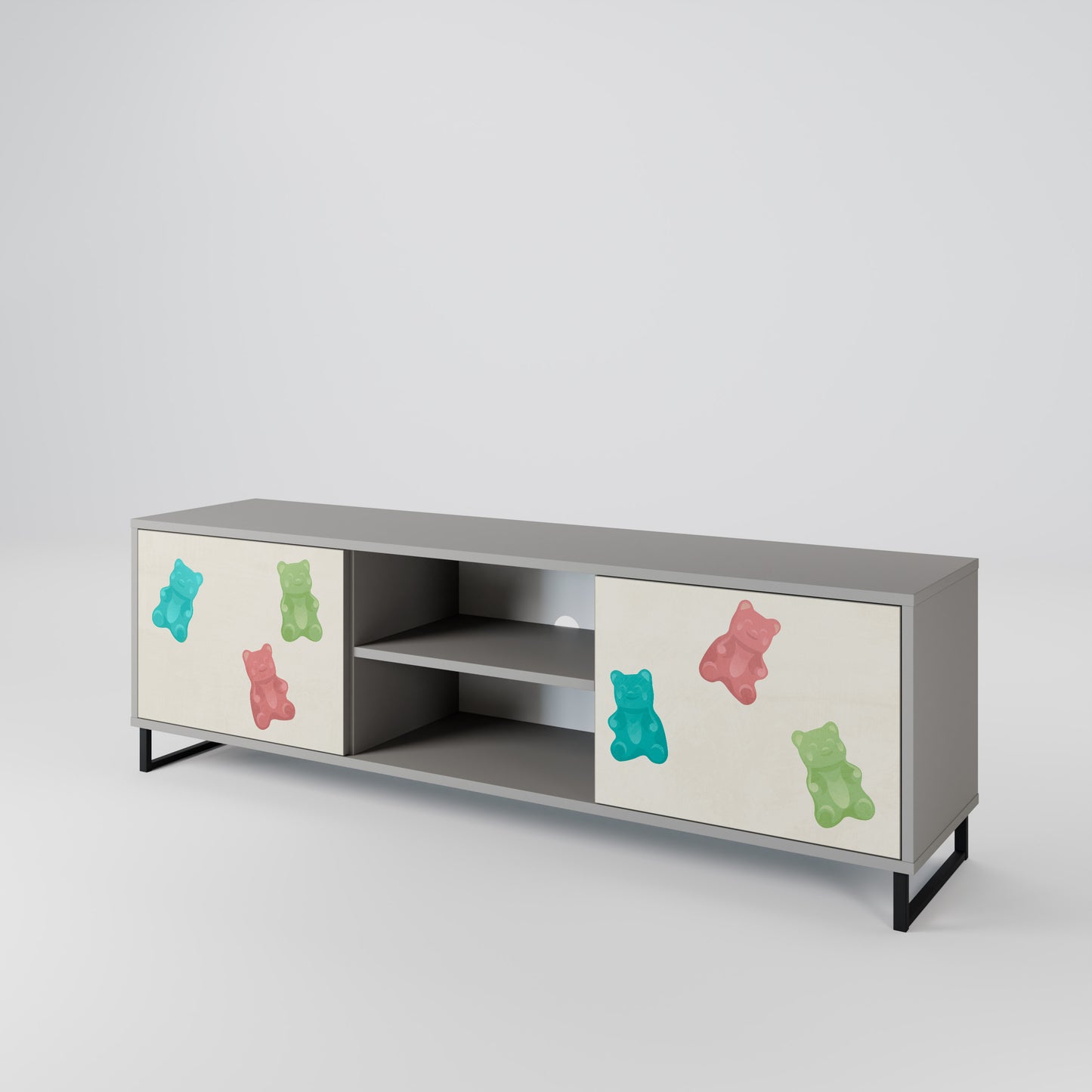 GUMMY BEARS 2-Door TV Cabinet