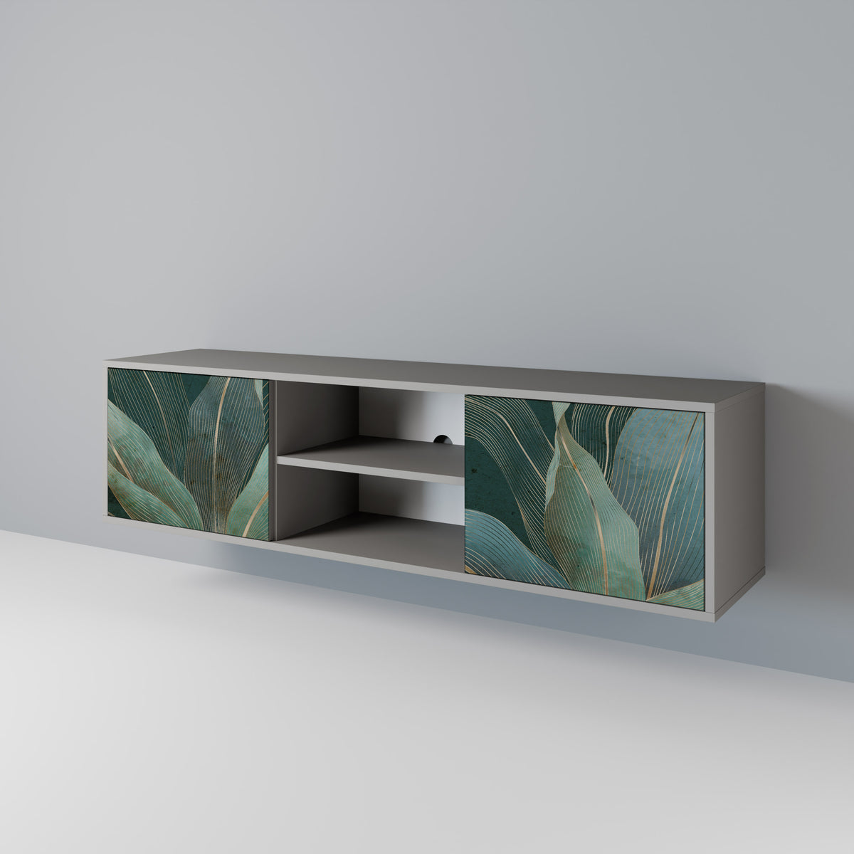 ROYAL GREEN 2-Door TV Cabinet